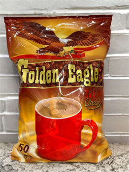 Кофе Golden Eagle 3 в 1 Classic 50 пакетов по 20 грамм - 1000 грамм 5333