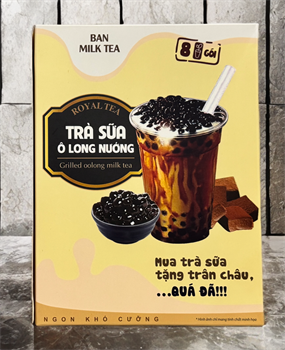 Чай улун с молоком TRÀ SỮA Ô LONG NƯỚNG Grilled oolong milk tea 8 пакетиков 5368