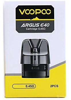Картридж VooPoo Argus E40 Pod 4.5ml 0.45ohm (2 шт.) 5873
