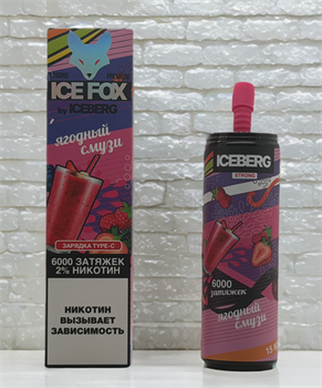 Iceberg ice Fox strong - 6000 затяжек 3126