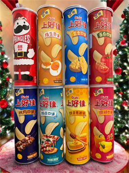 Картофельные чипсы со вкусом барбекю Shanghagia туба 65 гр 6369