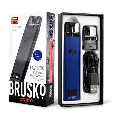 Brusko Favostix Pod 1000mAh Vape-Elita Магазин электронных испарителей и сигарет