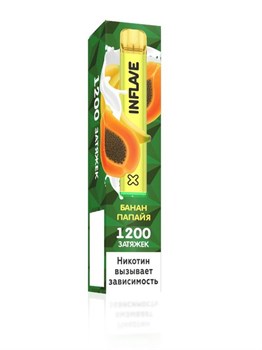 Inflave X - 1200 затяжек Vape-Elita Магазин электронных испарителей и сигарет