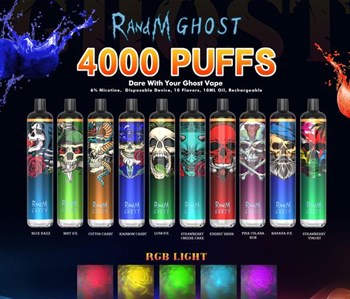RANDM Dazzle Ghost - 4000 затяжек Vape-Elita Магазин электронных испарителей и сигарет