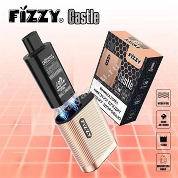 Устройство Fizzy Castle POD 6000 затяжек - Коралловый Vape-Elita Магазин электронных испарителей и сигарет