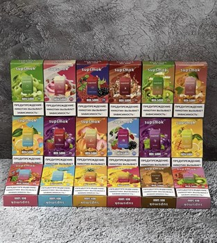 Supsmok Box 5000 - 5000 затяжек Vape-Elita Магазин электронных испарителей и сигарет