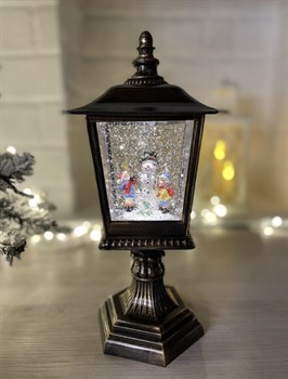 Фонарь-ночник с детьми и снеговиком Новогодний Vape-Elita Магазин электронных испарителей и сигарет