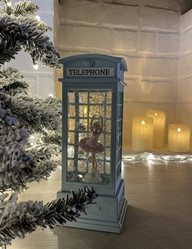 Фонарь-светильник музыкальный Новогодний Балерина голубой Vape-Elita Магазин электронных испарителей и сигарет